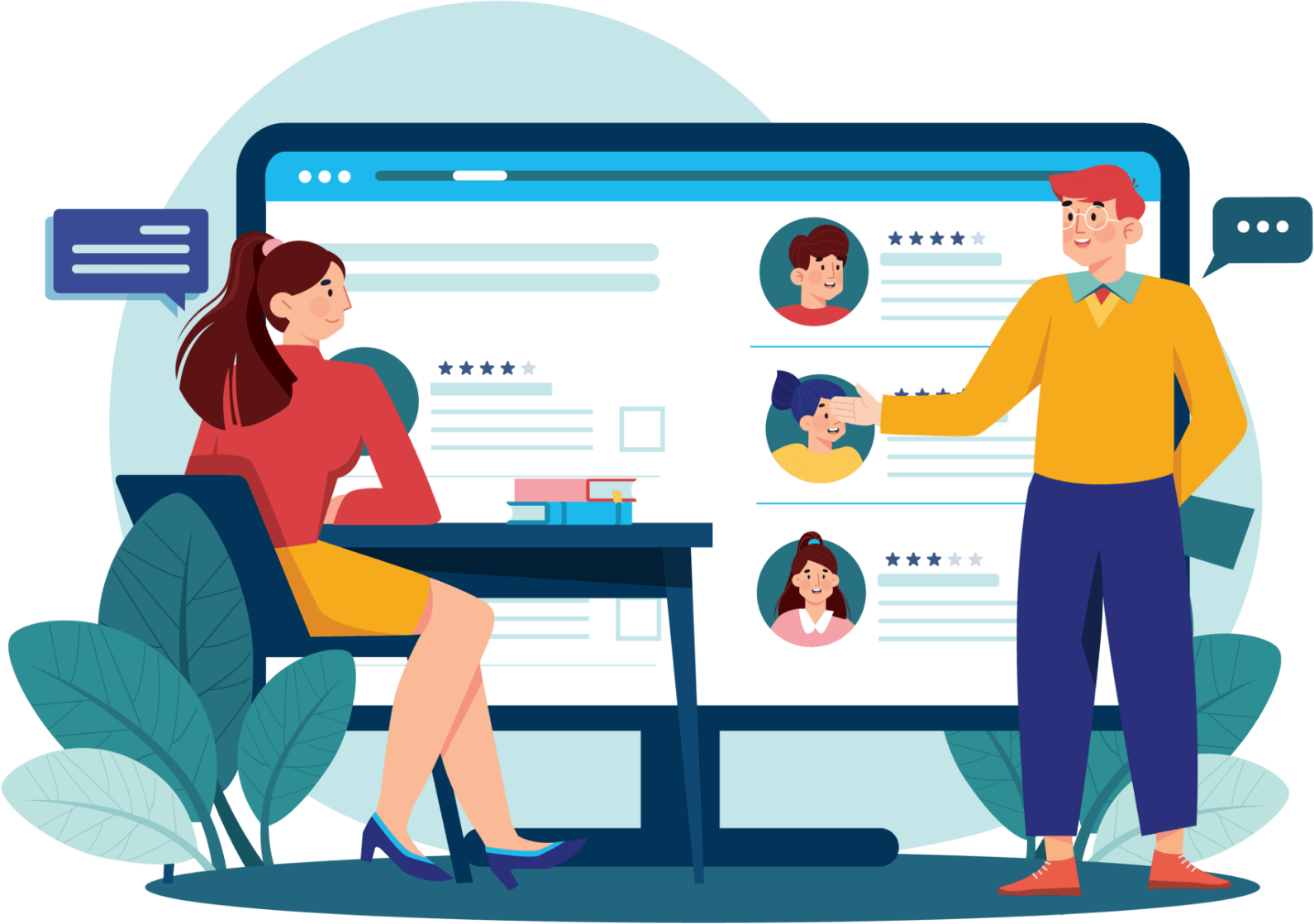 ilustracion - headhunting